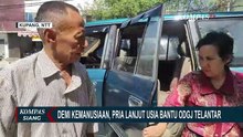 Demi Kemanusiaan Lansia Asal Kupang Bantu ODGJ Terlantar