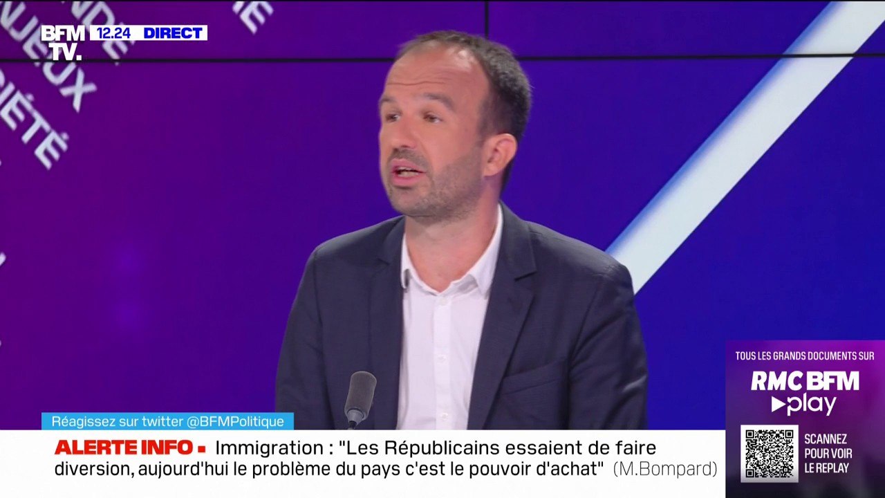 Manuel Bompard: "En matière de changement climatique il est évident que les plus gros pollueurs, les plus riches de ce pays, sont ceux qui doivent contribuer le plus"