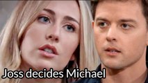 General Hospital Shocking Spoilers Joss decided Michael, forced to remove Sonny