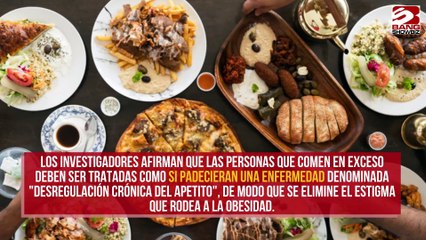 Científicos piden que la 'obesidad' sea tratada como una enfermedad
