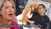 General Hospital Shocking Spoilers Sonny in bed with Carly, the marriage proposal sent Nina to jail