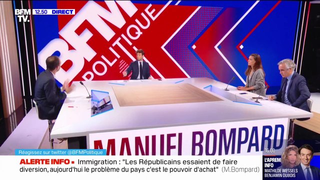 Manuel Bompard: Carlos Martens Bilongo fait l'objet d'une cabale