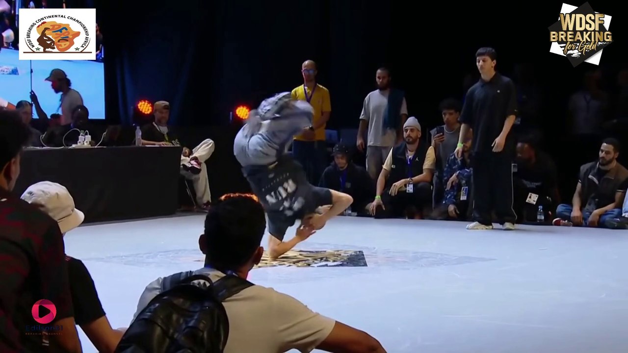 BBOY TAWFIQ VS BBOY CHAKIB | SEMIFINAL | 1 VS 1 | WDSF BREAKING CHAMPIONSHIP AFRICA 2023