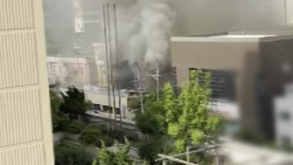 서울 문래동 고시원 건물 불...다친 사람 없어 / YTN