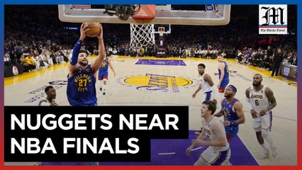 Nuggets on brink of NBA Finals with 119-108 win over Lakers in Game 3