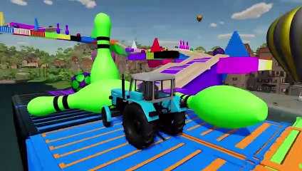 Farming Simulator 22 008 - URSUS TRACTORS DEATH RUN PARKOUR