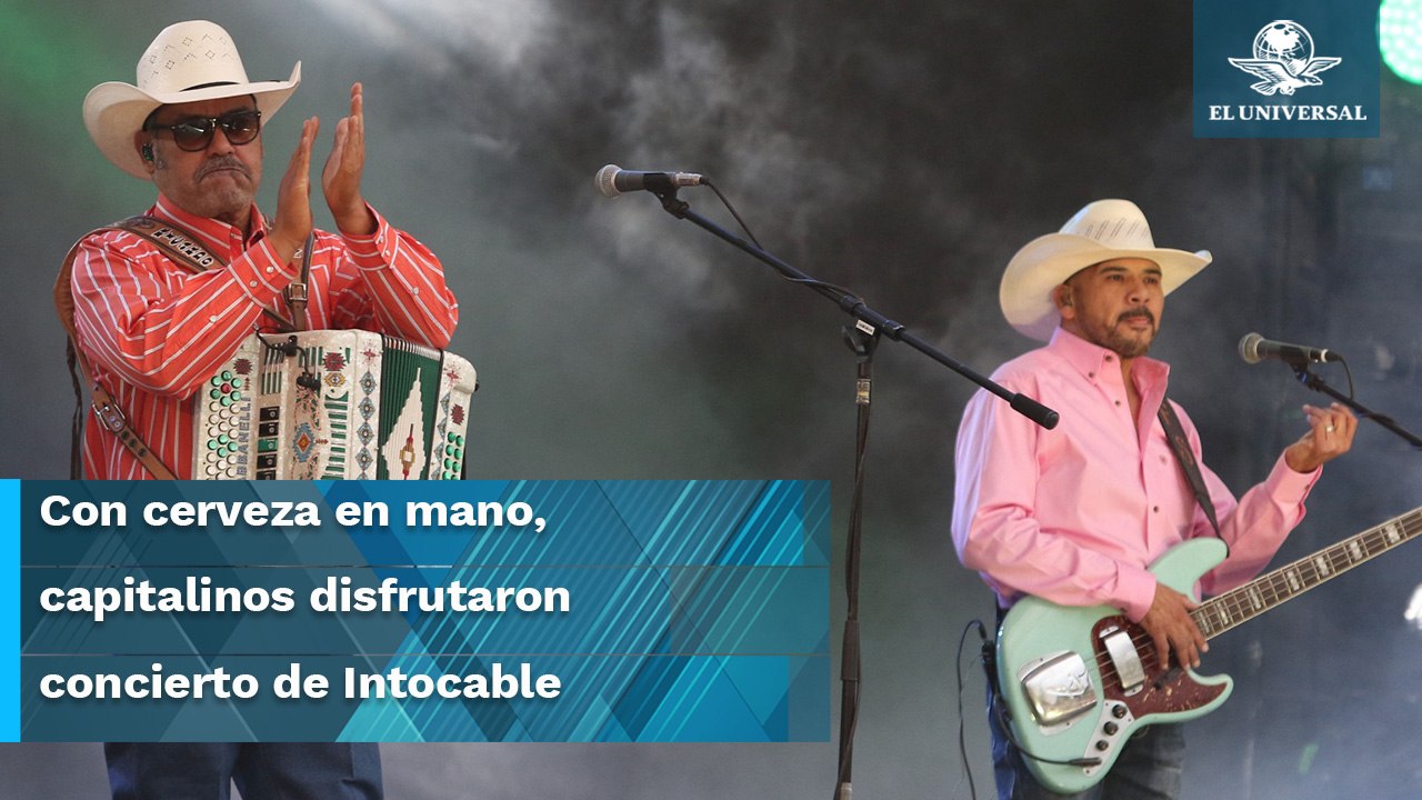 ¡Fiesta en el Monumento a la Revolución! Así disfrutaron los capitalinos el concierto de Intocable