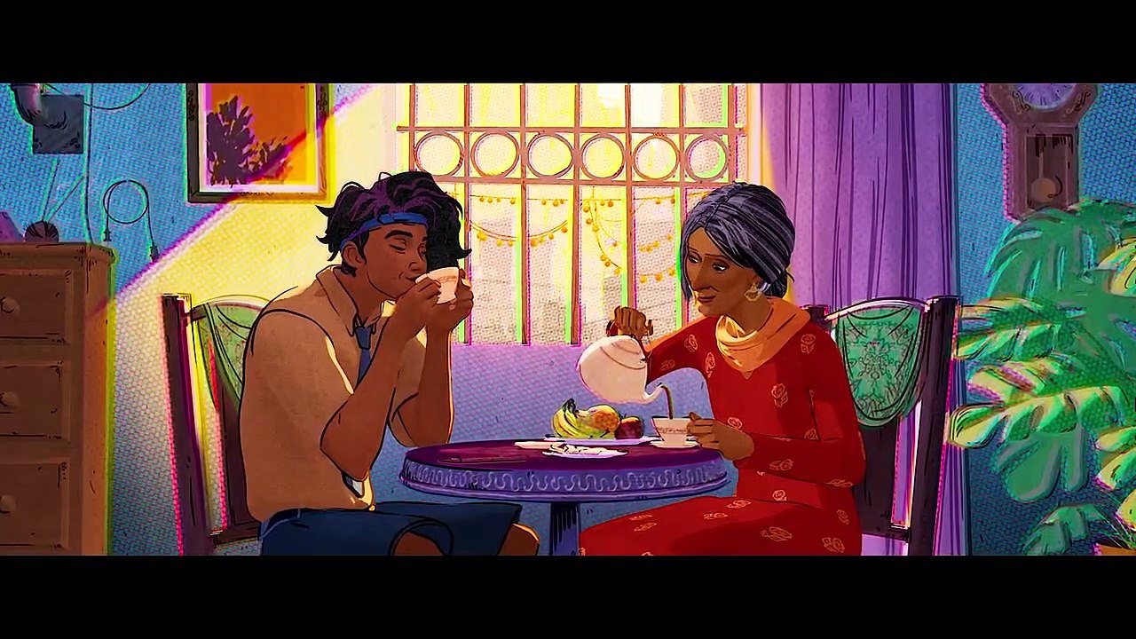 SPIDER MAN ACROSS THE SPIDER VERSE  Miles Morales Vs Cowboy Spider Man  (4K ULTRA HD) 2023