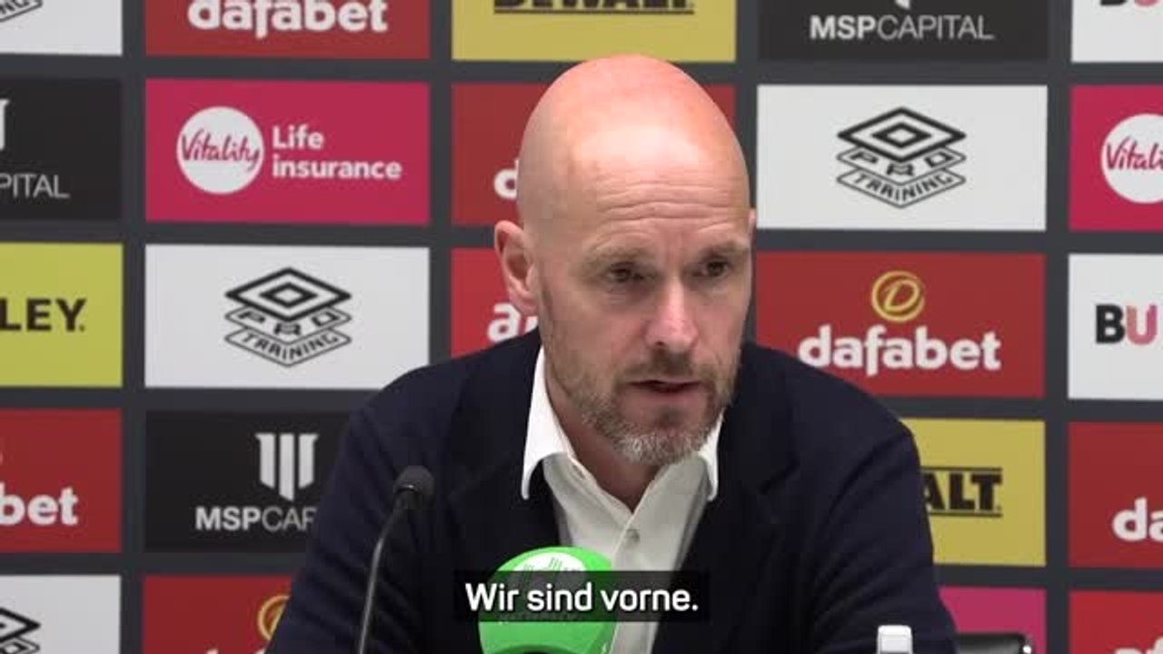 Ten hag: "es hängt nur von uns ab"