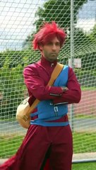 Anime characters playing football full match _KingChris _anime _naruto _saitama(720P_HD)