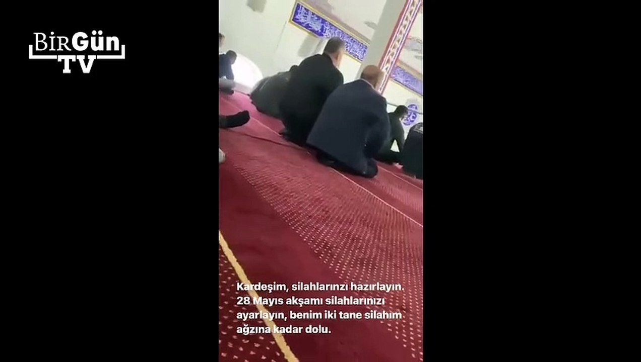 Provokatör imamdan cuma namazında ortalığı karıştıran sözler! Ağzından kin ve nefret aktı "28 Mayıs akşamı silahlarınızı ayarlayın" dedi
