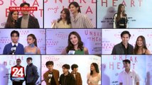 Cast at ilang celebrities, dumalo sa celebrity watch party ng 