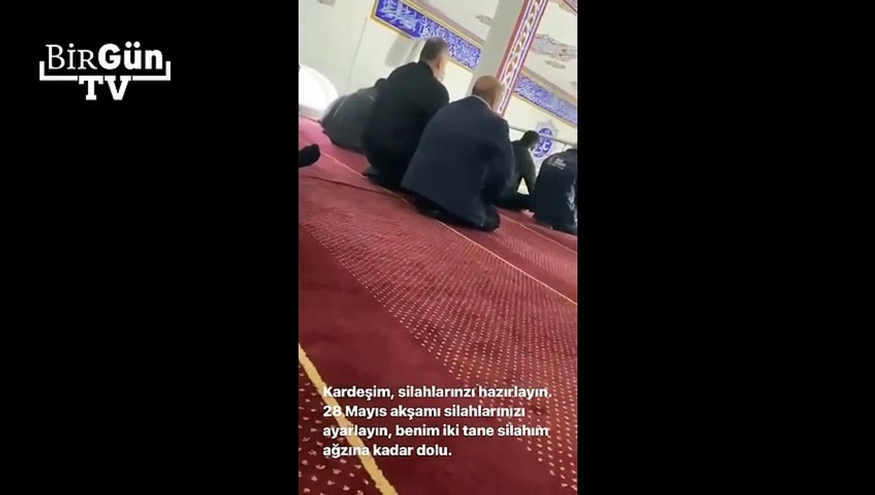 Cuma hutbesinde imamdan skandal çağrı: 28 Mayıs akşamı silahlarınızı ayarlayın