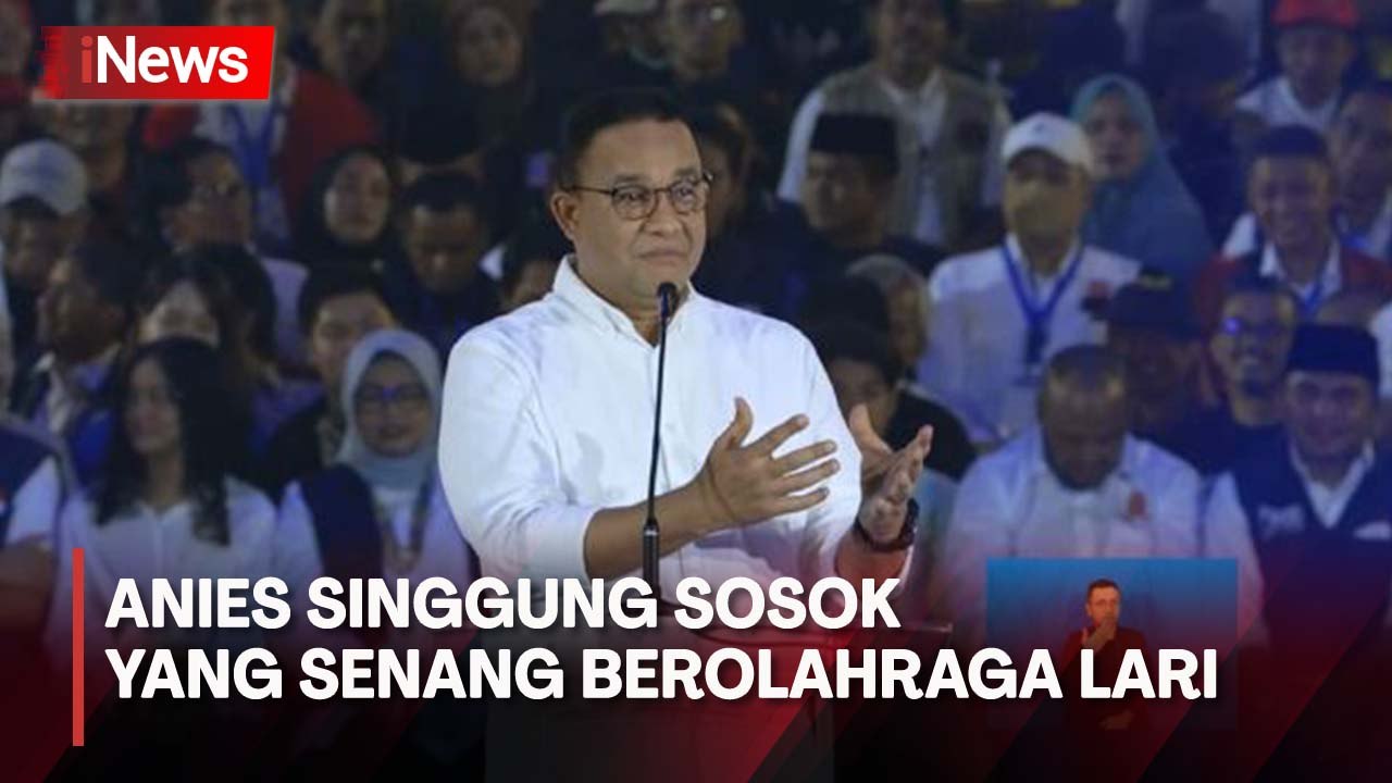 Temu Kebangsaan Relawan, Anies Baswedan Singgung Tokoh Suka Lari dan Unggah Kegiatan di Sosial Media