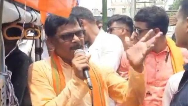 বিজেপির মিছিলে সেদিন কী ঘটেছিল , সব এদিন বলে দিলেন এই বিজেপি নেতা