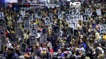 Watch: Thousands in Uruguay march in silence for those missing since dictatorship-era