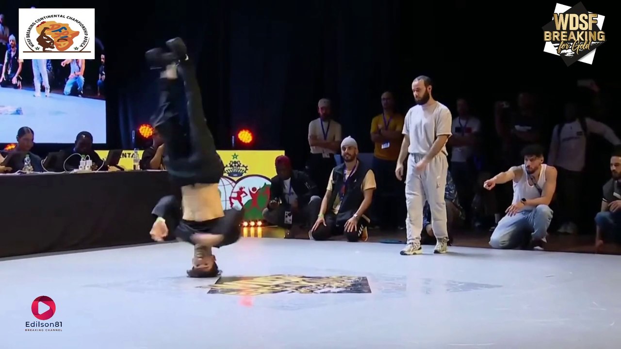 BBOY ADEL VS BBOY ZOO | TOP 8 | 1 VS 1 | WDSF BREAKING CHAMPIONSHIP AFRICA 2023