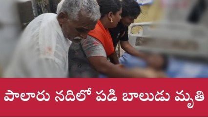 చిత్తూరు జిల్లా: సెలవలుకి వచ్చాడు... బాలుడు అనంతలోకాలకు
