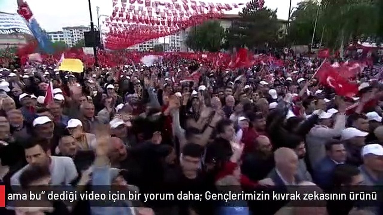 Cumhurbaşkanı Erdoğan'dan "Ama montaj, ama şu, ama bu" dediği video için bir yorum daha: Gençlerimizin kıvrak zekasının ürünü
