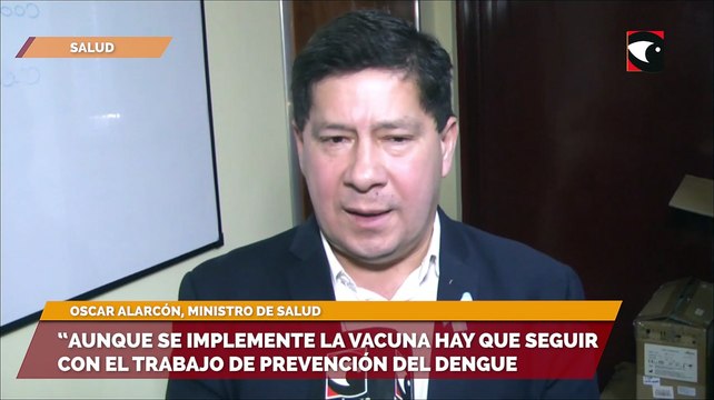 “Aunque se implemente la vacuna hay que seguir con el trabajo de prevención del Dengue”, indicó el ministro de salud