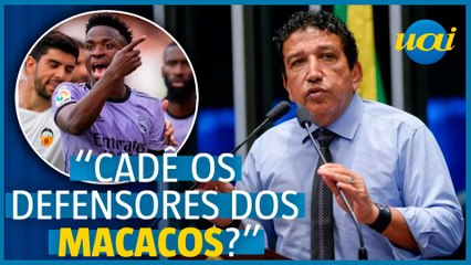 Magno Malta critica repercussão de caso de racismo contra Vini Jr.