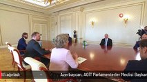 Azerbaycan, AGİT Parlamenterler Meclisi Başkanı Cederfelt'i ağırladı
