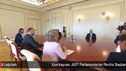 Azerbaycan, AGİT Parlamenterler Meclisi Başkanı Cederfelt'i ağırladı