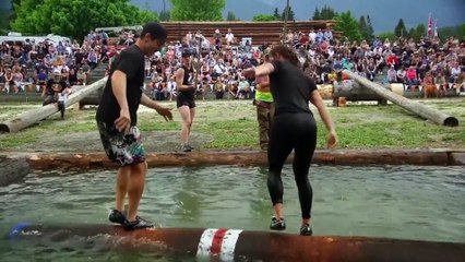 بطولة الحطابين في كندا... مسابقات طريفة في رياضات غريبة