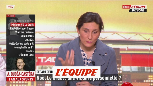Oudéa-Castéra : «Avec Le Graët, ça n'est jamais devenu personnel» - Foot - EDS
