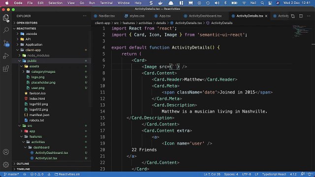 Creating a CRUD application in React - Creating a details view
