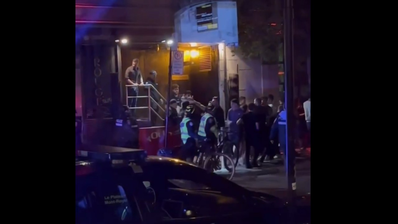 Intervention policière_Bar Rouge