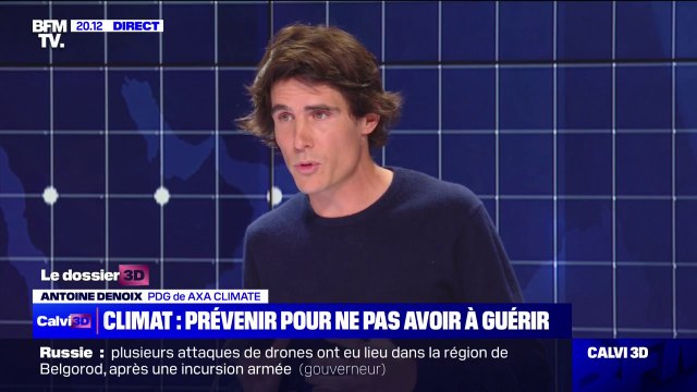 Climat: 40% des logements de Lacanau vont être submergés en 2050 selon Antoine Denoix (AXA CLIMATE)
