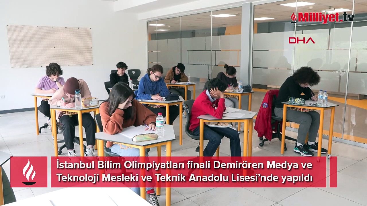 Demirören Medya ve Teknoloji Mesleki ve Teknik Anadolu Lisesi’nden bilim olimpiyatlarına ev sahipliği