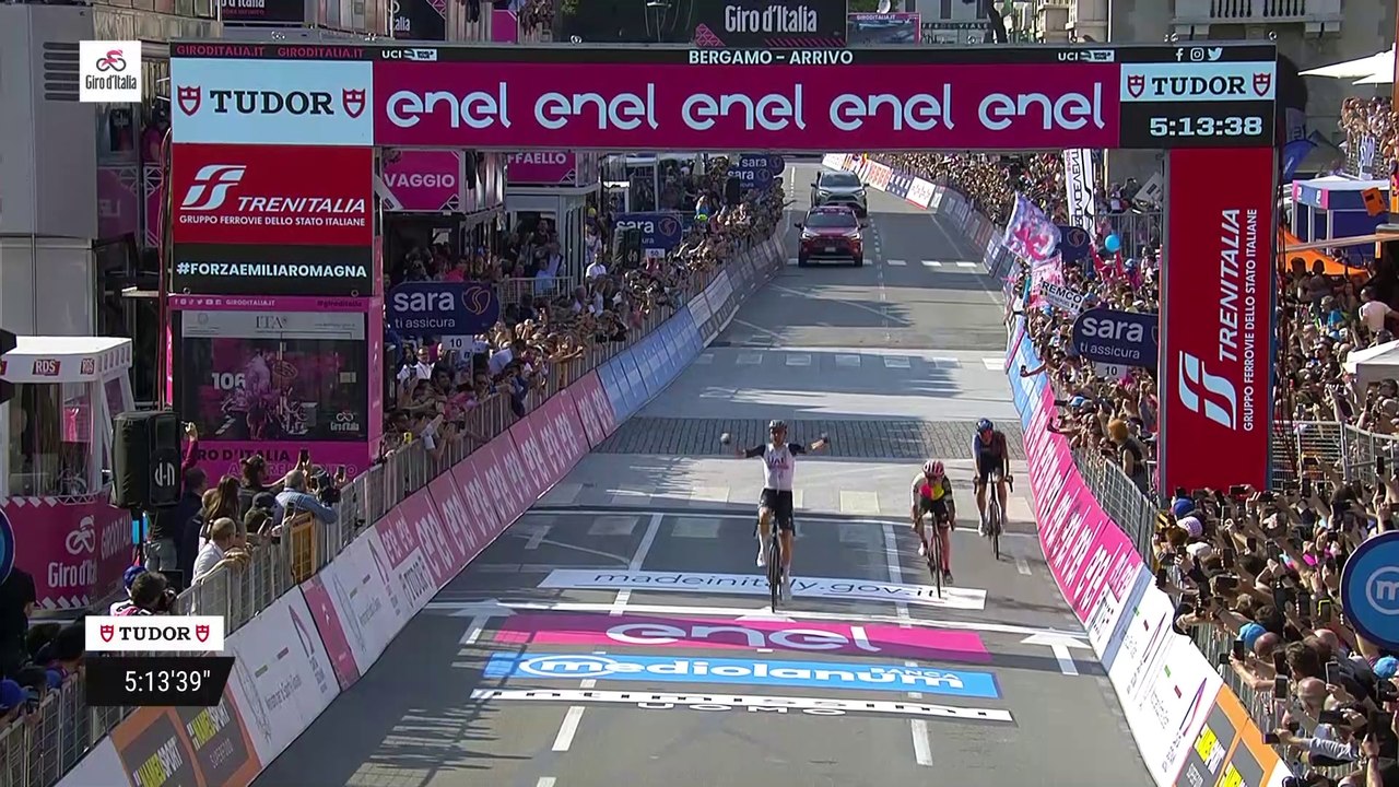 Tour d'Italie 2023 La 15e étape pour Brandon McNulty la 15e étape