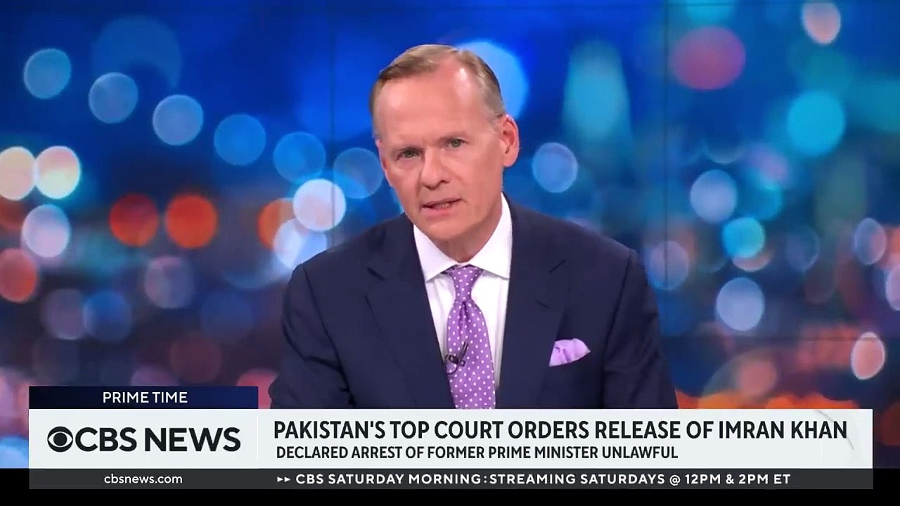 Pakistan's top court orders release of former Prime Minister Imran Khan