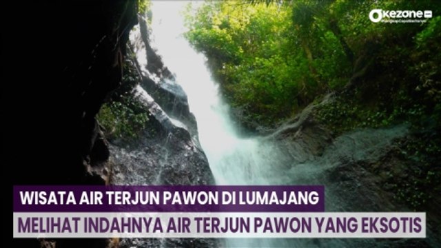 Melihat Indahnya Air Terjun Pawon yang Eksotis, Air Terjun Alam di Dalam Goa