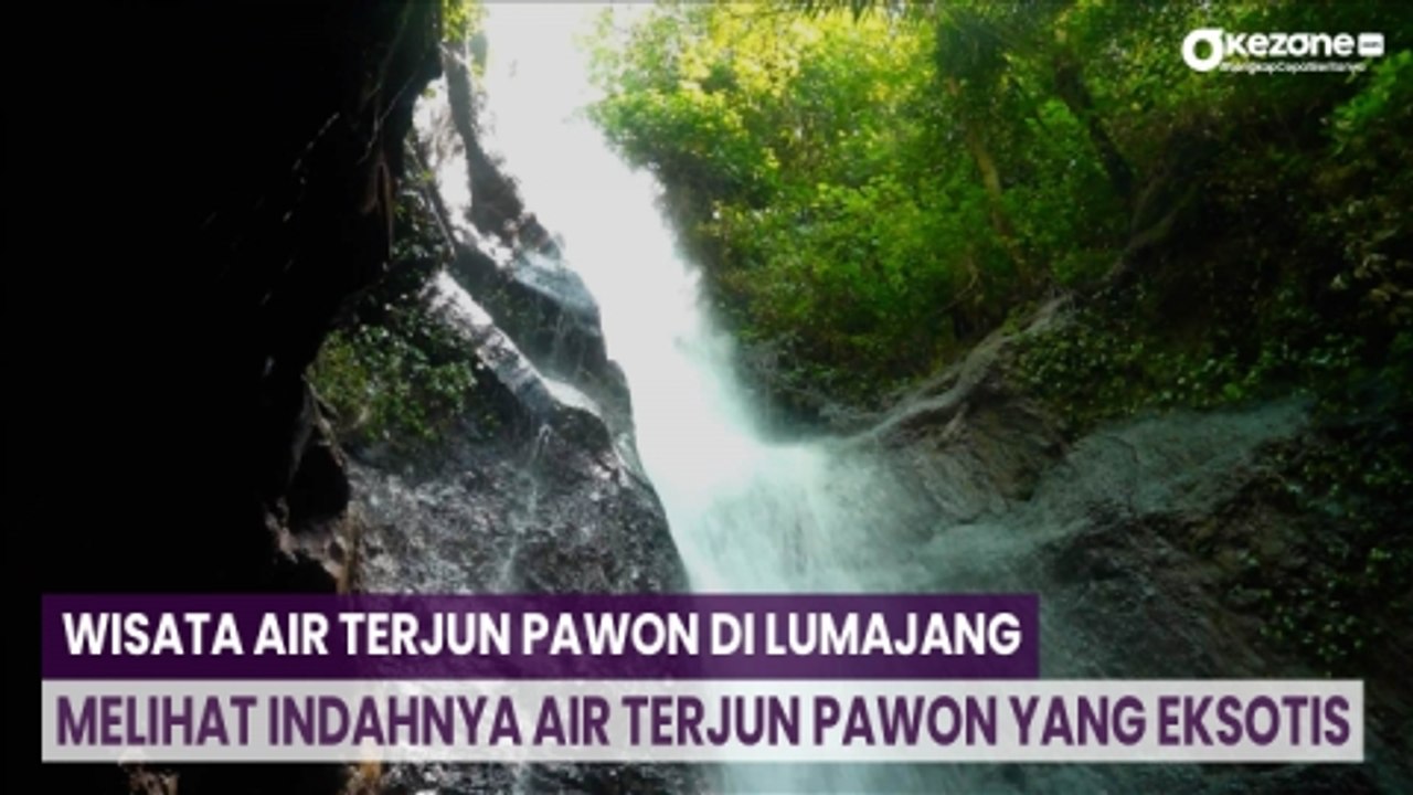 Melihat Indahnya Air Terjun Pawon yang Eksotis, Air Terjun Alam di Dalam Goa