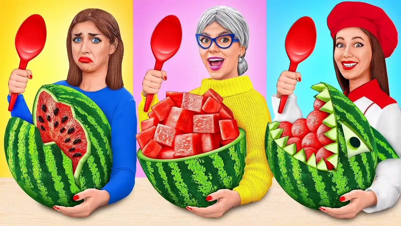 Me Vs Grandma Cooking Challenge! - video Dailymotion