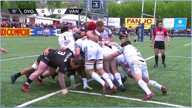 PRO D2 - Résumé Oyonnax Rugby-RC Vannes: 26-21 - Demi-finale - Saison 2022/2023