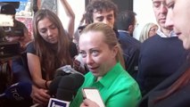 Giorgia Meloni in Prefettura a Ravenna parla con i giornalisti