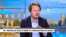 Geoffroy Lejeune : «Si on arrête de faire venir des gens, ça va probablement aider à ce que les gens qui sont aujourd’hui dans des ghettos puissent s’en sortir un peu mieux»