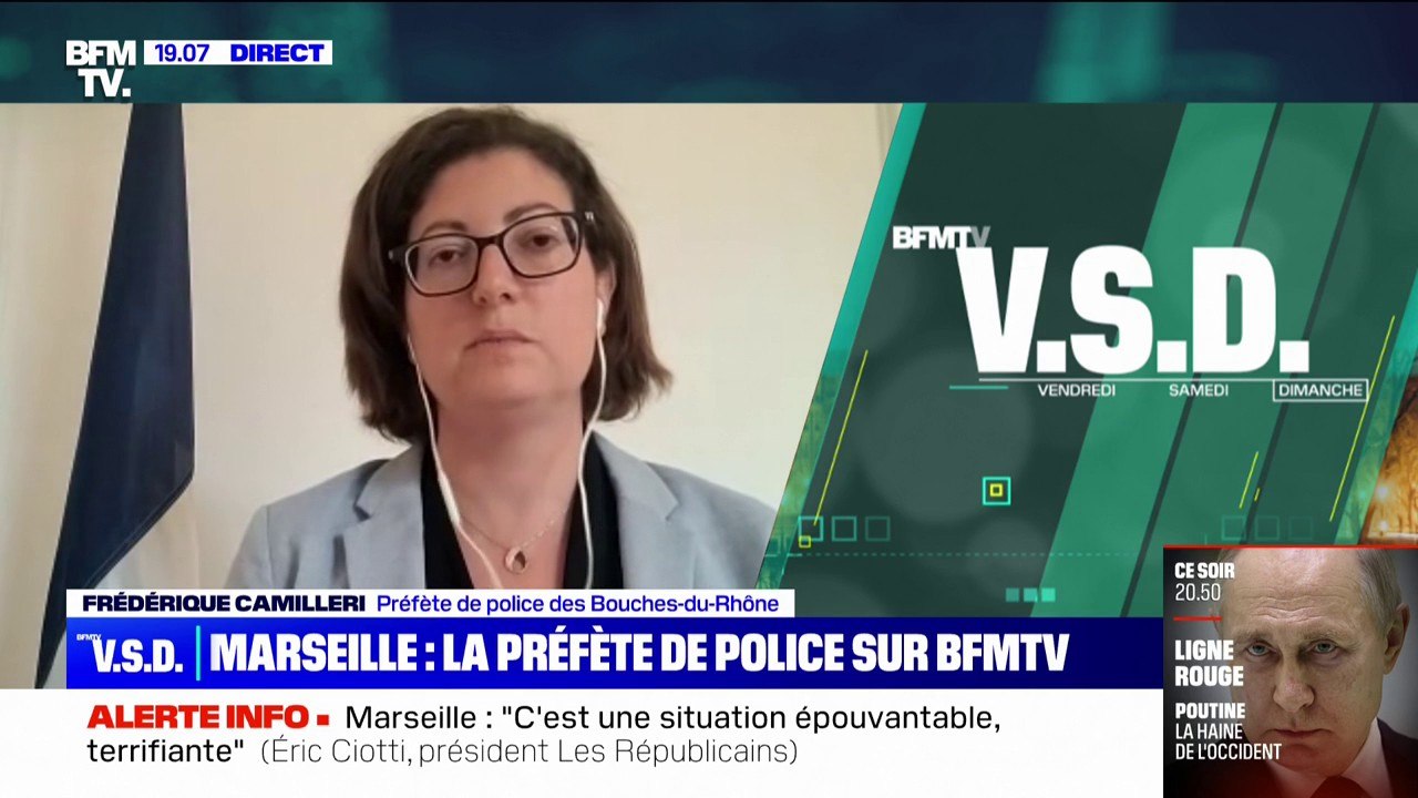 Trafic de drogue à Marseille: "Ce n'est pas un trafic de cité, c'est un trafic qui est bien organisé", affirme Frédérique Camilleri, préfète de police des Bouches-du-Rhône