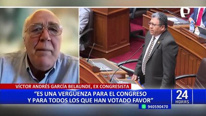 García Belaúnde sobre blindaje a 'Los Niños': “Como tienen rabo de paja se tienen que proteger”