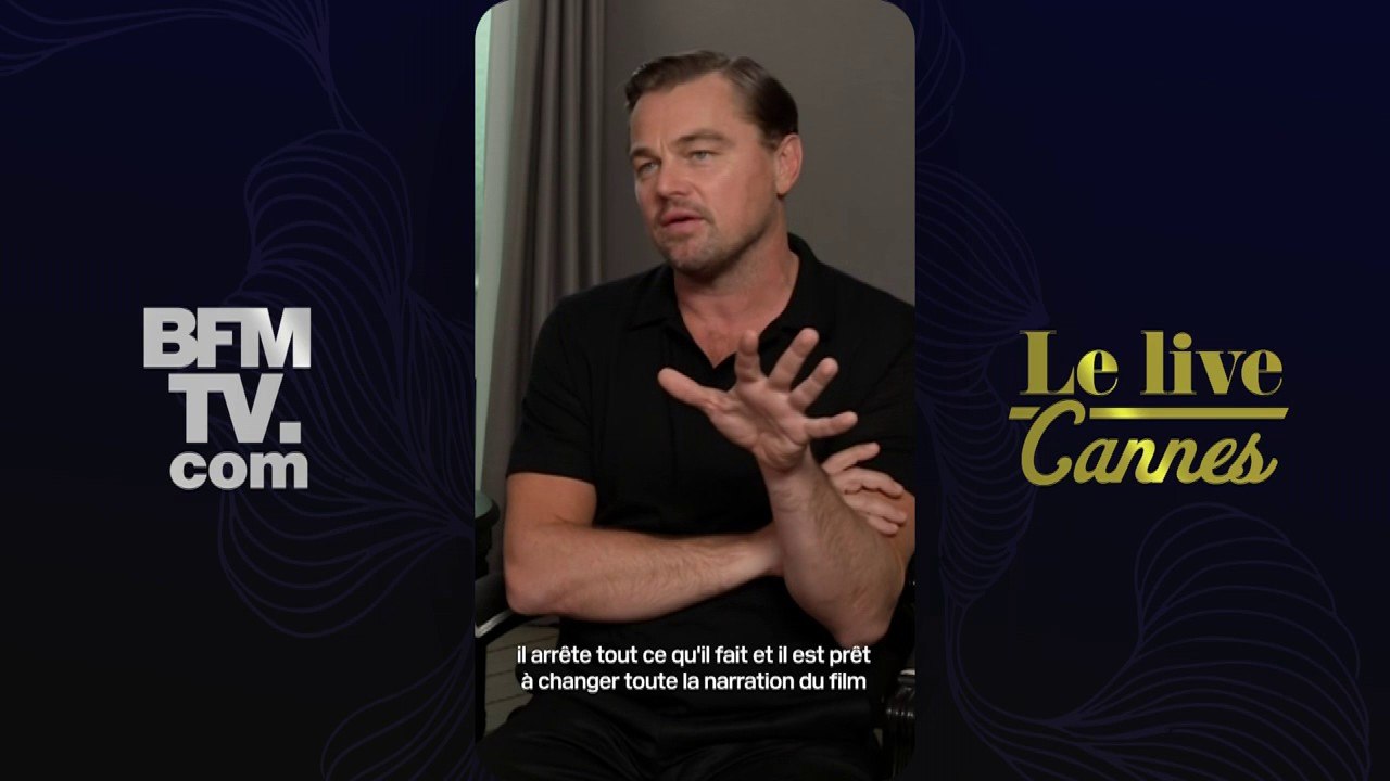 Festival de Cannes: pour Leonardo DiCaprio, Martin Scorsese "est l'un des meilleurs réalisateurs"