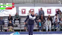 Petite finale du mixte TANCHON/GIELLY vs CARDON/ROUMEZIN : Championnats Régionaux Auvergne Rhône-Alpes 2023 de pétanque à Rumilly
