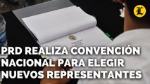 PRD REALIZA CONVENCIÓN NACIONAL PARA ELEGIR NUEVOS REPRESENTANTES DEL PARTIDO