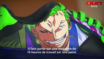 Ces artistes transforment vos baskets en œuvre d'art