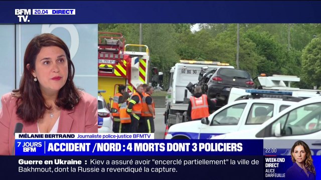 Policiers morts dans un accident dans le Nord: le profil du conducteur décédé de la voiture opposée et son passager