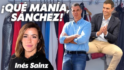 "La manía de 'marcar paquete' de Sánchez": El repaso de Inés Sainz  al estilismo de los políticos