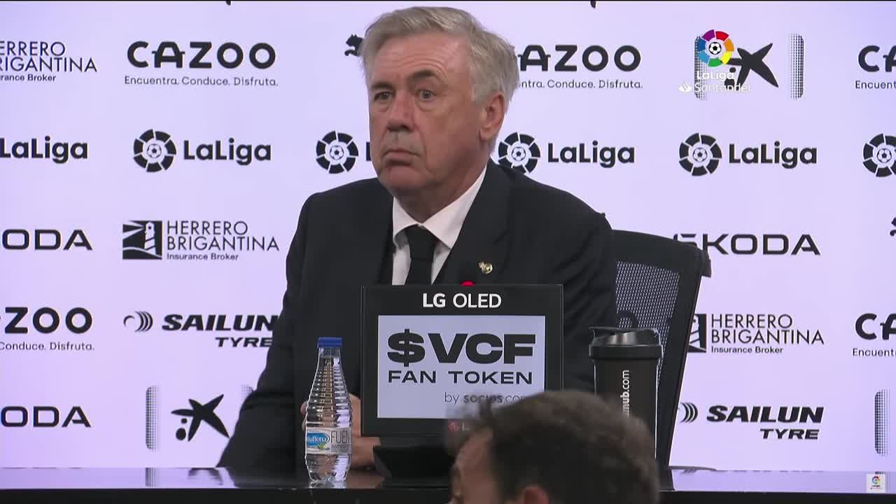Ancelotti se encara con un periodista por Vinicius y el racismo